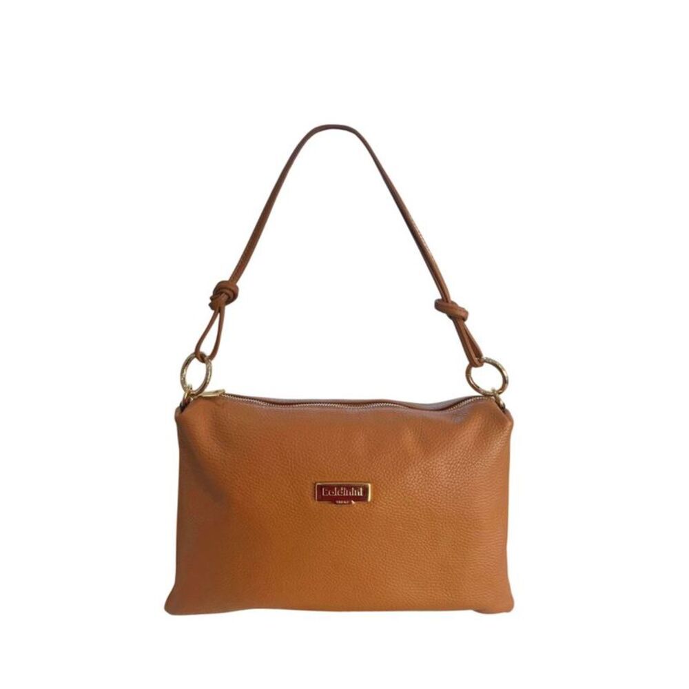 Baldinini Trend Brown Cowhide Clutch Women's Bag